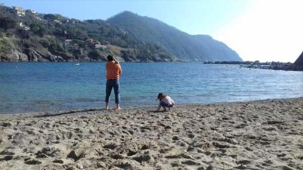 Casarinolaurino Valle Del Golfo Healthy Air Above The Sea Uscio Esterno foto