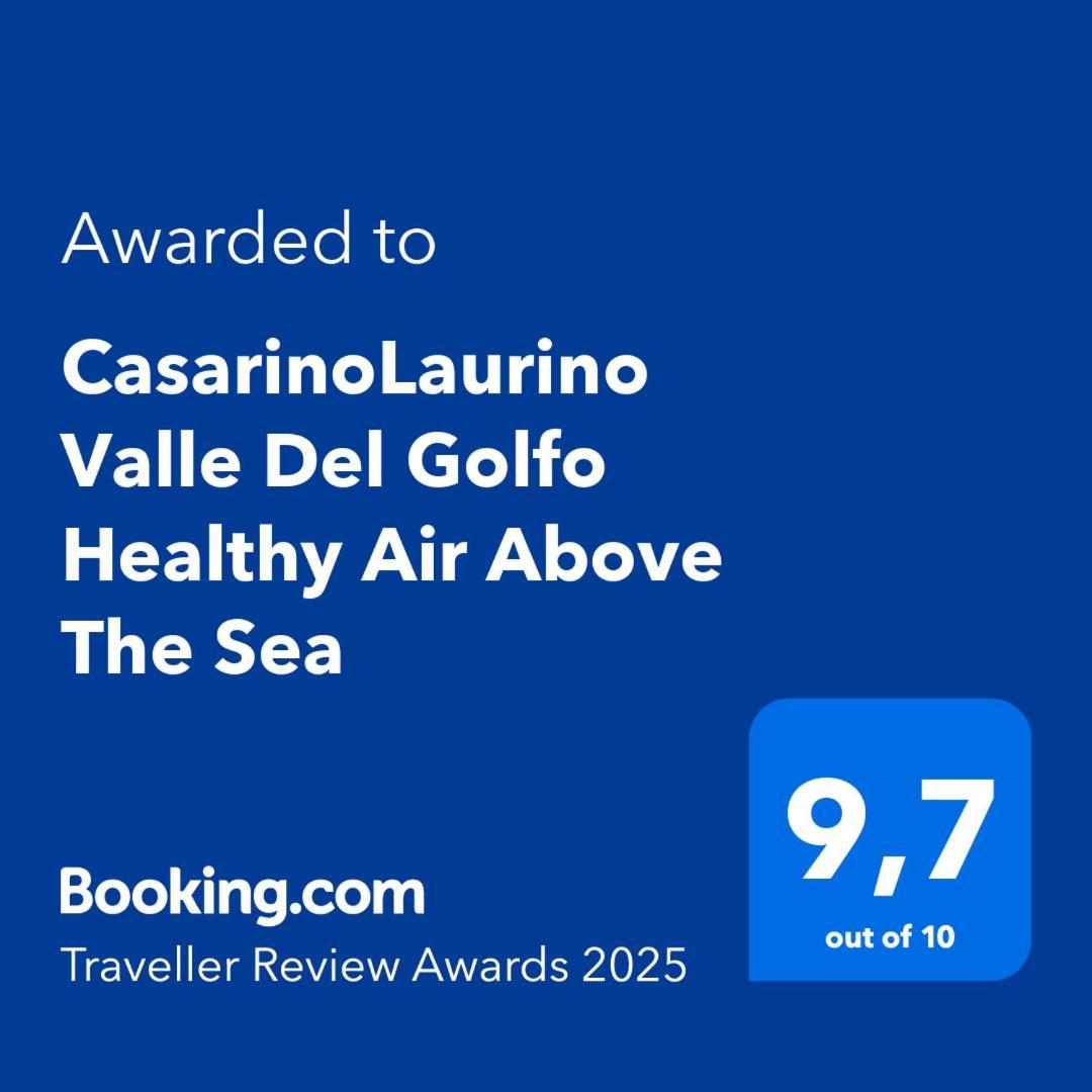 Casarinolaurino Valle Del Golfo Healthy Air Above The Sea Uscio Esterno foto